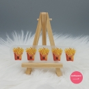 "M" Größenlabel Pommes
